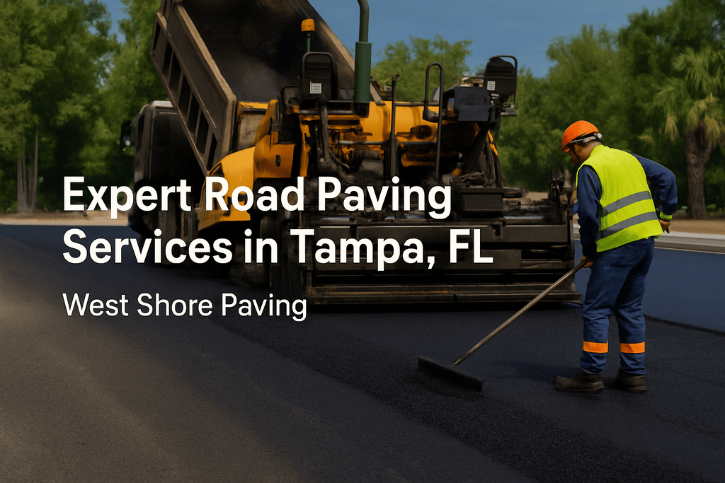 Expert Road Paving Services in Tampa, FL West Shore Paving