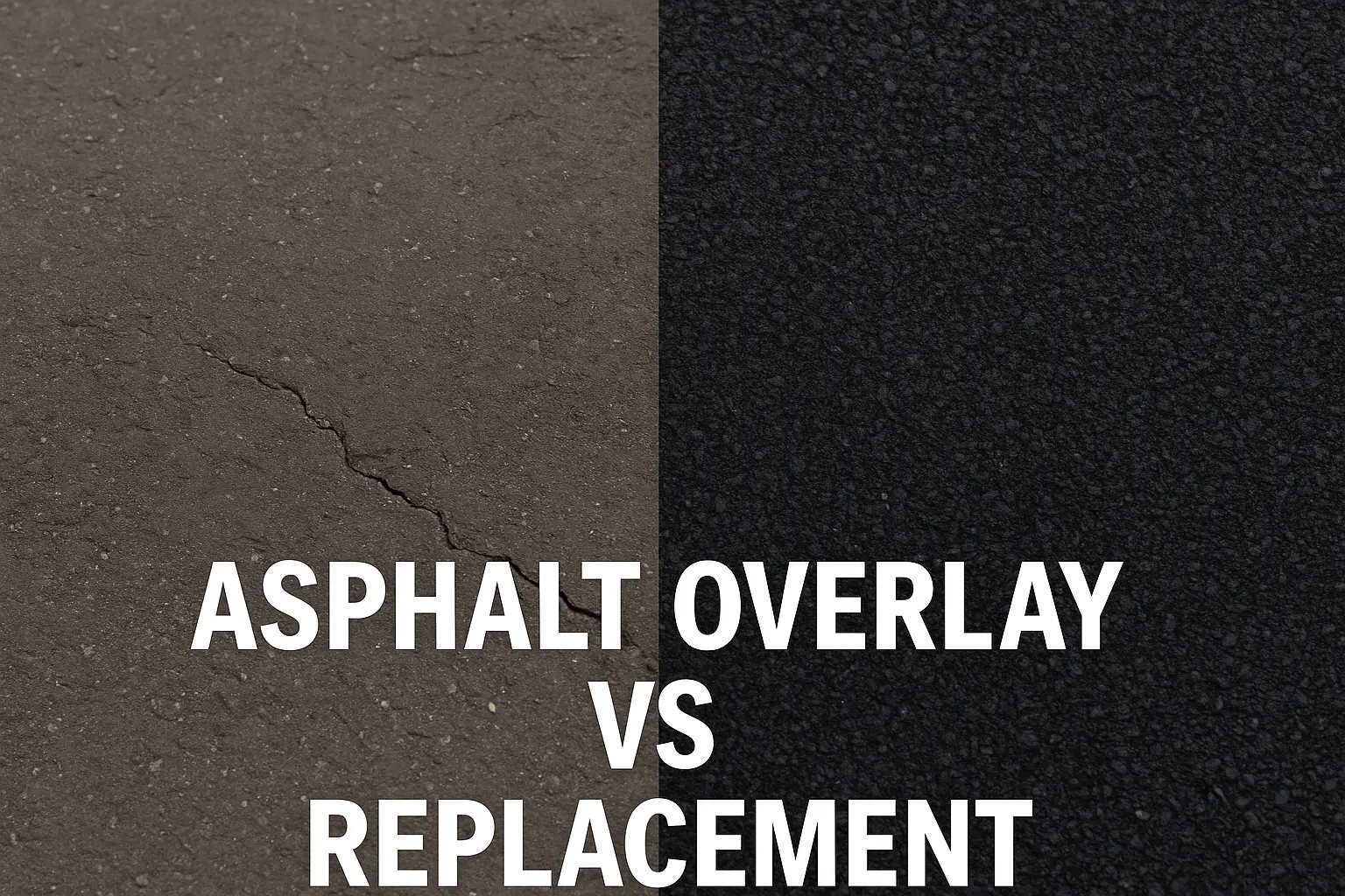 Asphalt Overlay vs Replacement Which Is Right for You