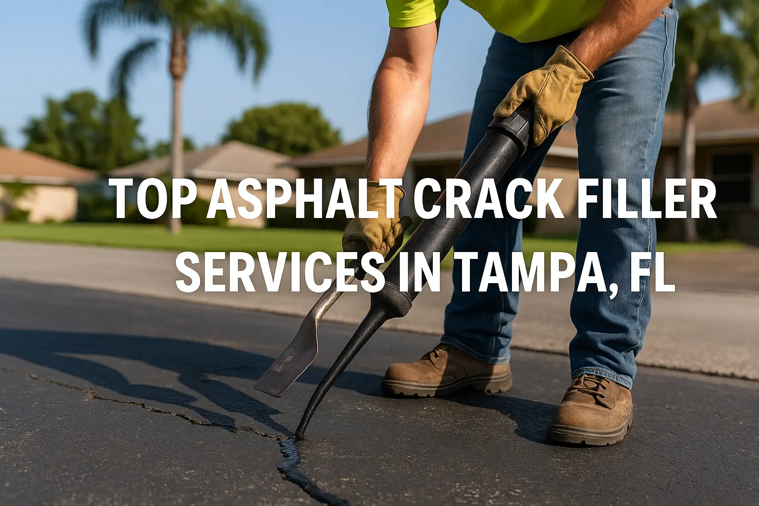 Top Asphalt Crack Filler Services in Tampa, FL