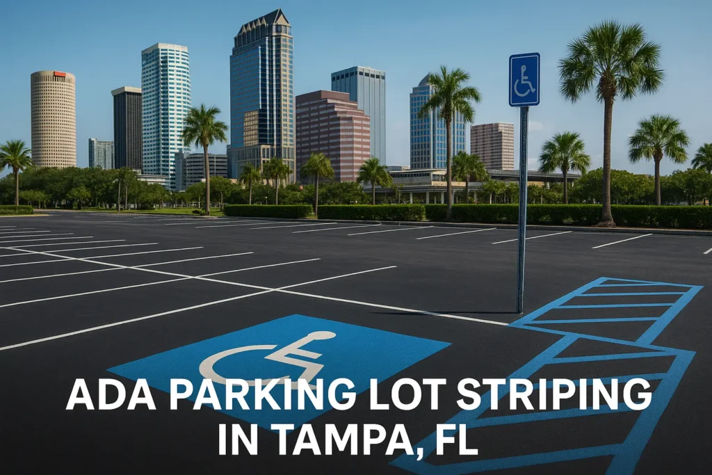 ADA Parking Lot Striping in Tampa, FL Accessible, Compliant Solutions