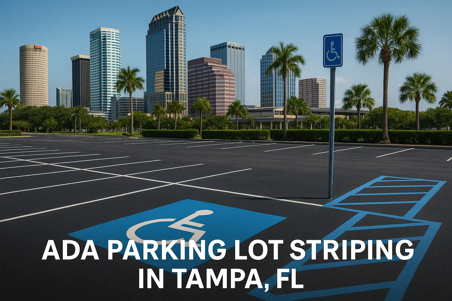 ADA Parking Lot Striping in Tampa, FL Accessible, Compliant Solutions