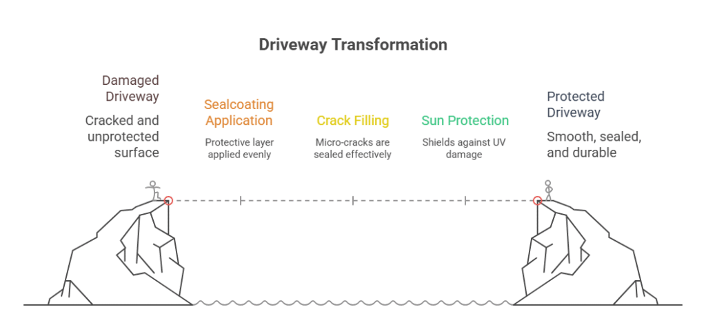 What Is Driveway Sealcoating, Anyway?