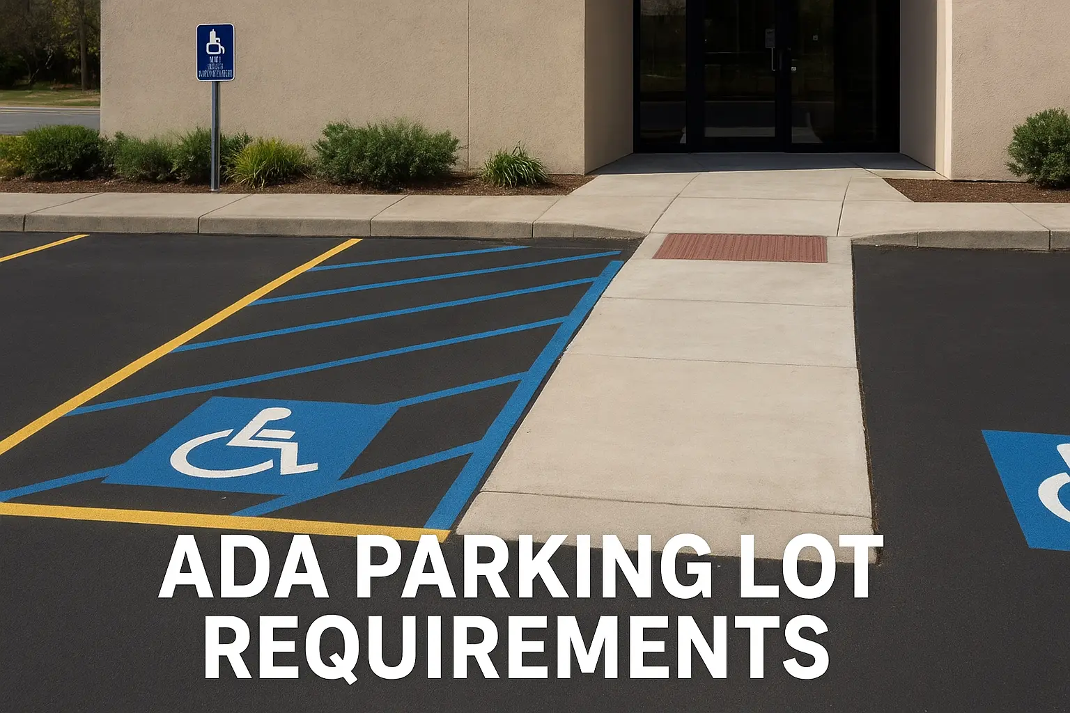 ADA Parking Lot Requirements Tampa Compliance Guide-westshorepaving