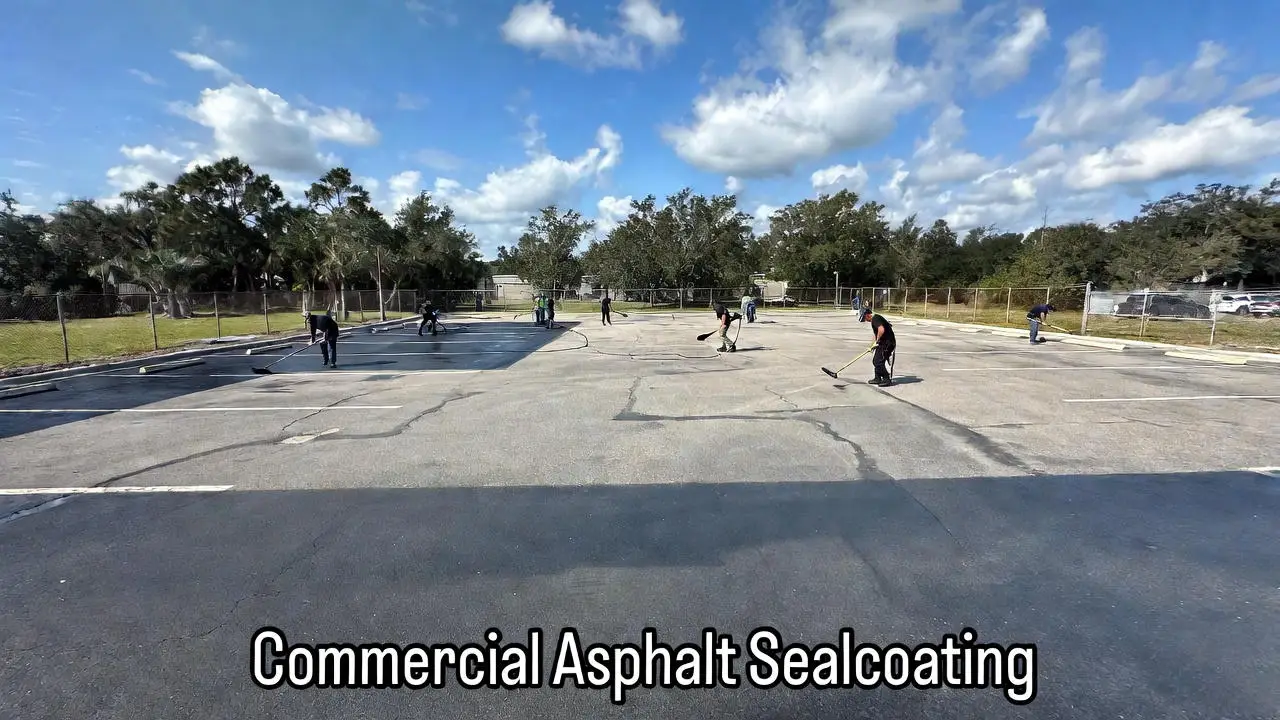 Commercial Asphalt Sealcoating Extend Your Lot Life