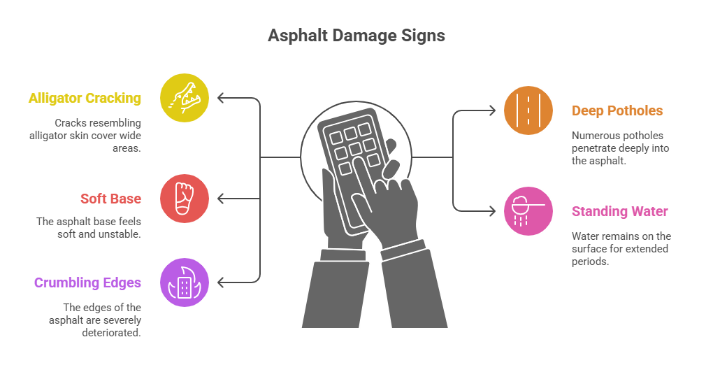Signs Your Asphalt Driveway in Tampa Is Reaching the End