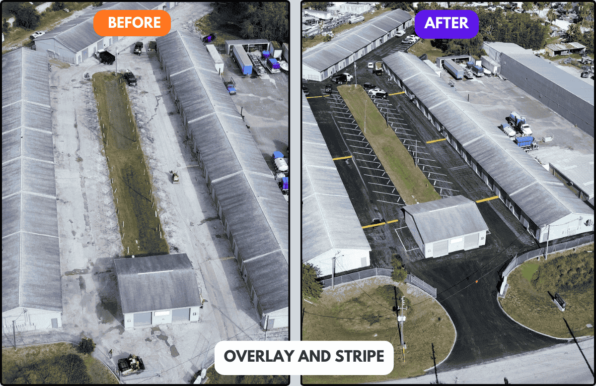 Asphalt Overlay and Stripe Tampa: Fast Commercial Refresh