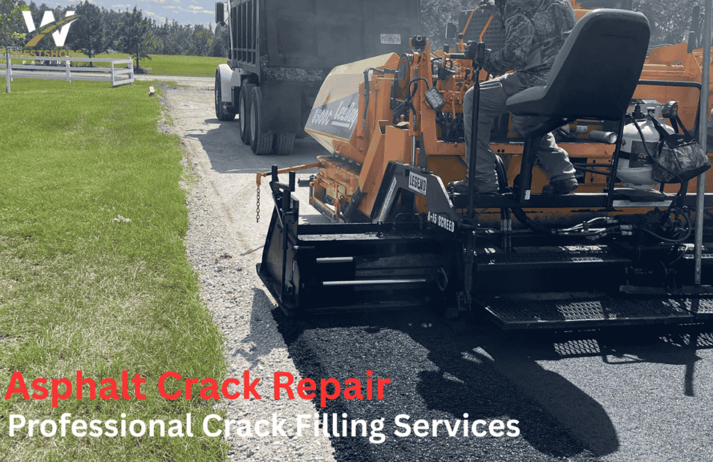 Asphalt Crack Repair Professional Crack Filling Services