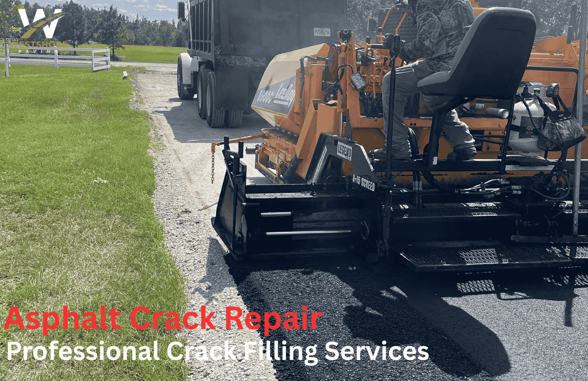 Asphalt Crack Repair Professional Crack Filling Services