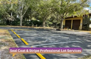 Seal Coat & Stripe Professional Lot Services