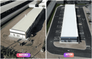 Warehouse Parking Lot Paving Tampa – Asphalt & Striping by westshorepaving