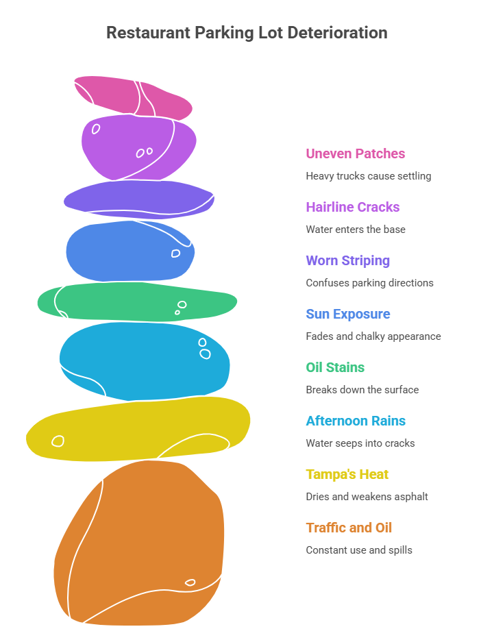 Why Restaurant Lots Wear Out Faster